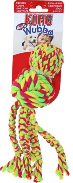 Kong Wubba Weaves Rope Assorti 12 Kong Wubba Weaves Rope Assorti -Pets Care Verkoop 0205783 2