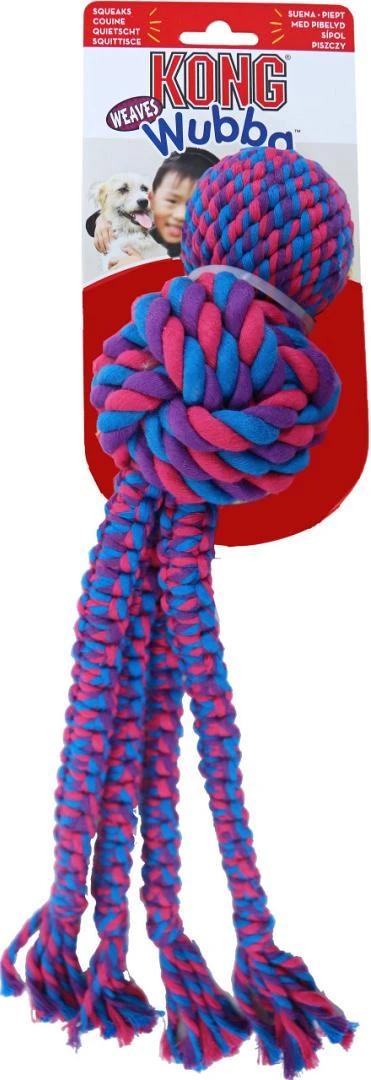 Kong Wubba Weaves Rope Assorti 9 Kong Wubba Weaves Rope Assorti - Image 7