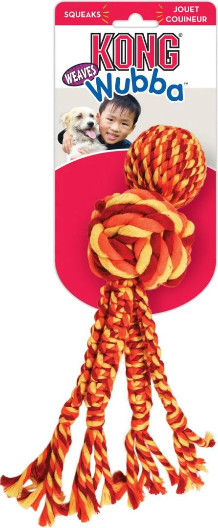 Kong Wubba Weaves Rope Assorti 10 Kong Wubba Weaves Rope Assorti - Image 8