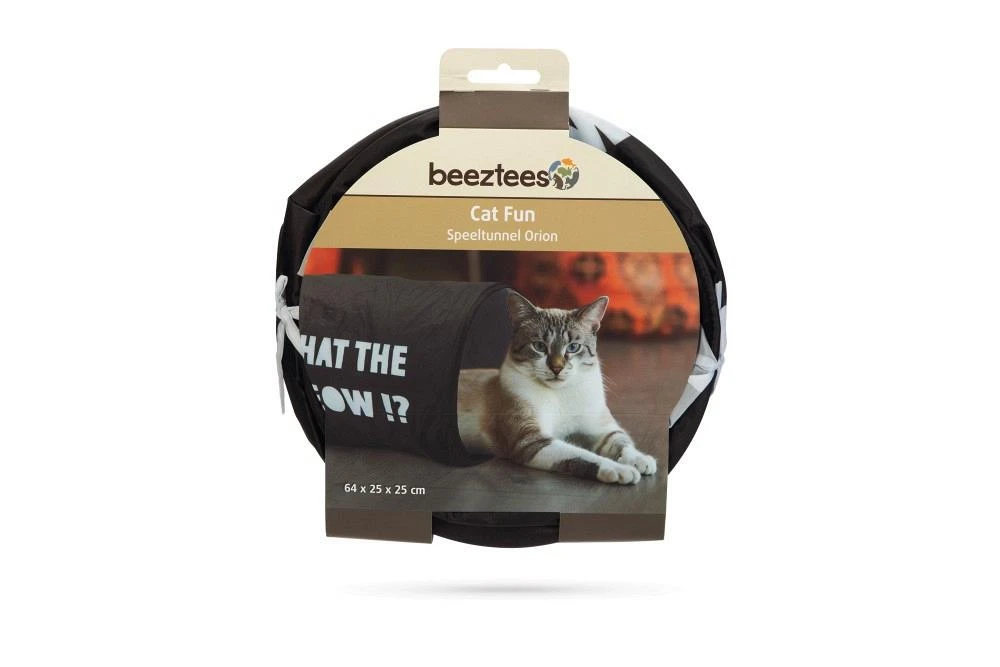 Beeztees Speeltunnel Orion Zwart 4 Beeztees Speeltunnel Orion Zwart - Image 2