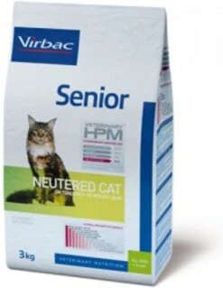 Virbac Veterinary Hpm Senior Neutered - Kattenvoer - 3kg