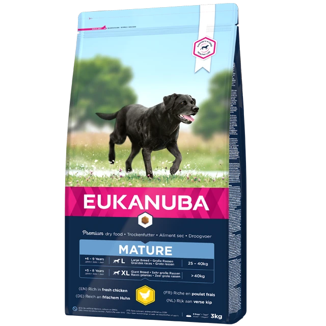 Eukanuba Mature Large Breed - Hondenvoer Met Kip - 15kg 3 Eukanuba Mature Large Breed - Hondenvoer Met Kip - 15kg