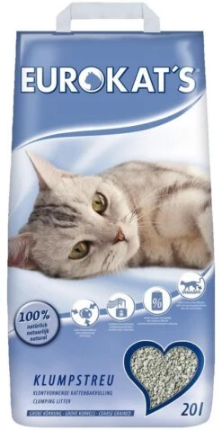 Eurokat's Kattenbakvulling Naturel 20 Ltr