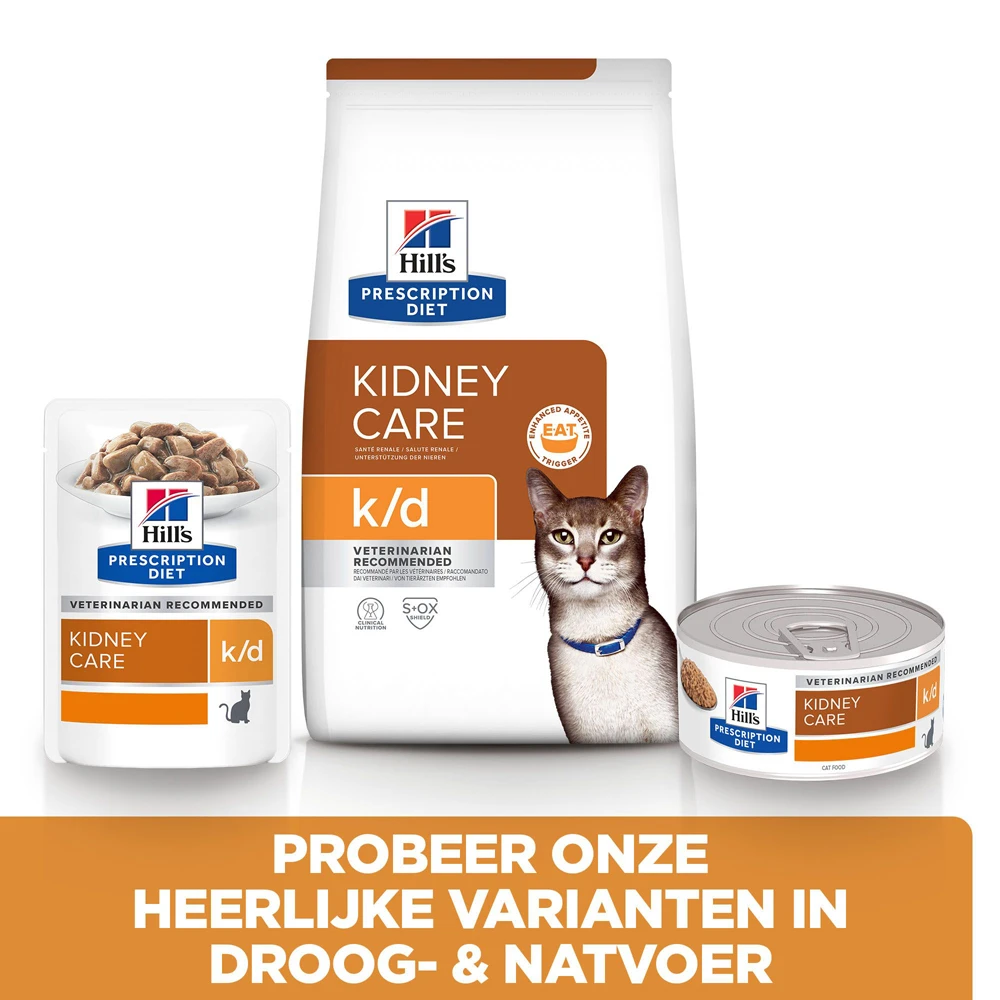 Hill's Prescription Diet K/d Kidney Care Kattenvoer Met Tonijn 1.5kg 8 Hill's Prescription Diet K/d Kidney Care Kattenvoer Met Tonijn 1.5kg - Image 6