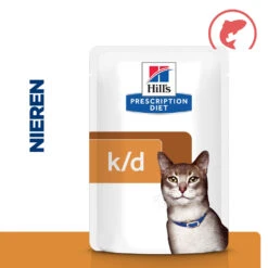 Hill's Hill’s Prescription Diet K/D – Kattenvoer Met Zalm – Maaltijdzakjes 12x85g 10 Hill's Hill’s Prescription Diet K/D – Kattenvoer Met Zalm – Maaltijdzakjes 12x85g -Pets Care Verkoop 52742188416 1 NL
