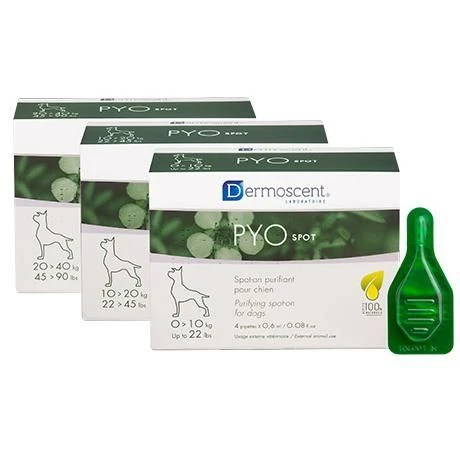 Dermoscent Pyospot Hond 20-40kg 4X2.4ml 3 Dermoscent Pyospot Hond 20-40kg 4X2.4ml