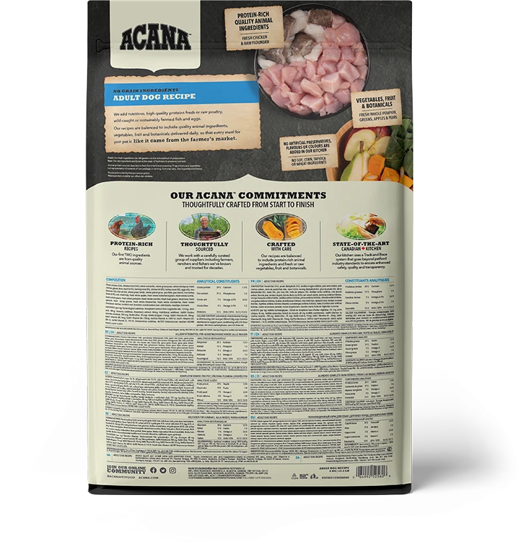 Acana Dog Hondenvoer Adult Recipe 6 Kg 5 Acana Dog Hondenvoer Adult Recipe 6 Kg - Image 3
