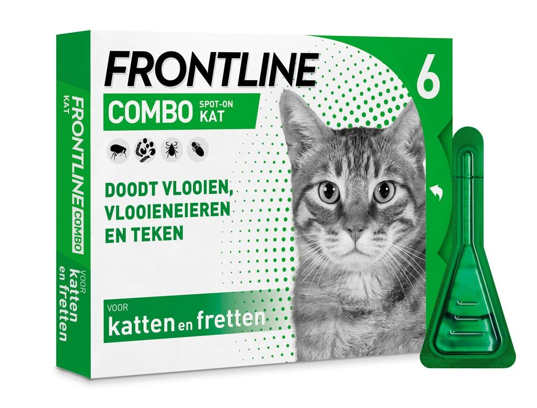 Frontline Combo Kat 6 Pipetten 3 Frontline Combo Kat 6 Pipetten