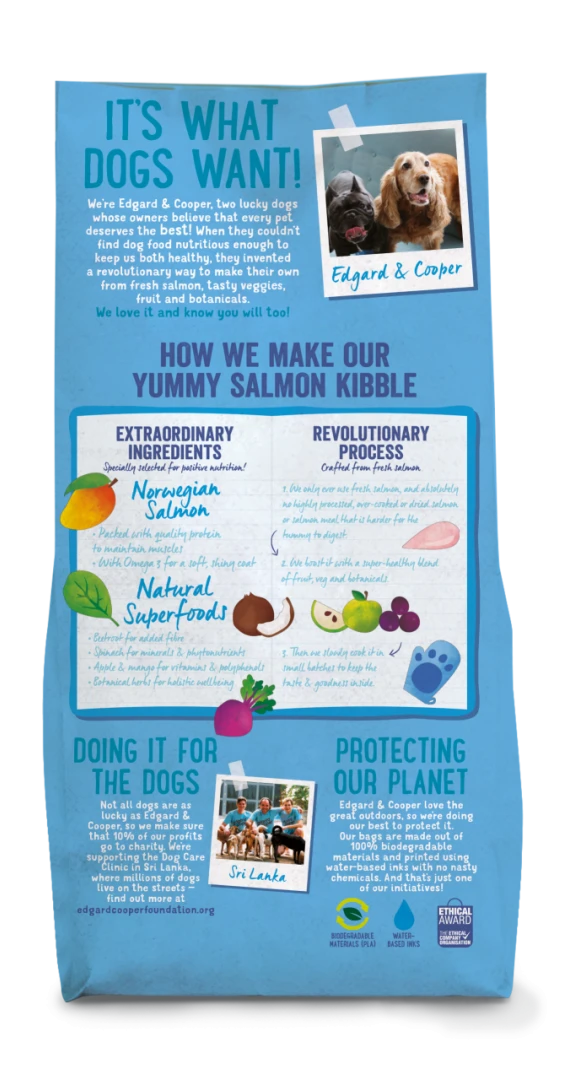 Edgard & Cooper Hondenvoer Adult Noorse Zalm 12 Kg 4 Edgard & Cooper Hondenvoer Adult Noorse Zalm 12 Kg - Image 2