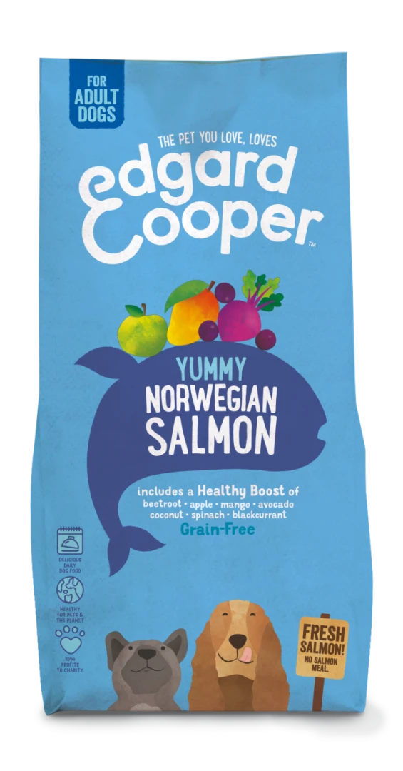 Edgard & Cooper Hondenvoer Adult Noorse Zalm 12 Kg 3 Edgard & Cooper Hondenvoer Adult Noorse Zalm 12 Kg