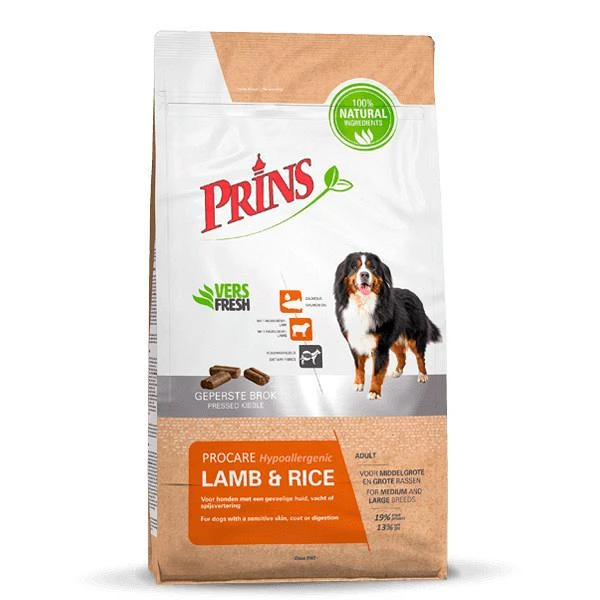 Prins Hondenvoer ProCare Lamb & Rice 15 Kg 3 Prins Hondenvoer ProCare Lamb & Rice 15 Kg