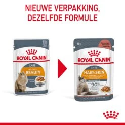 Royal Canin Hair & Skin Care Natvoer In Gravy Kattenvoer 12x85g -Pets Care Verkoop Royal Canin Hair Skin Care Gravy Kat NL 05