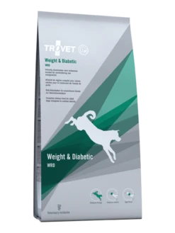 Trovet Wrd Weight & Diabetic - Hondenvoer - 12,5kg